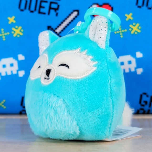 Squishmallow Dabney the Fox 3" Clip UltraSoft Stuffed Animal Toy Plush NWT - Picture 6 of 12